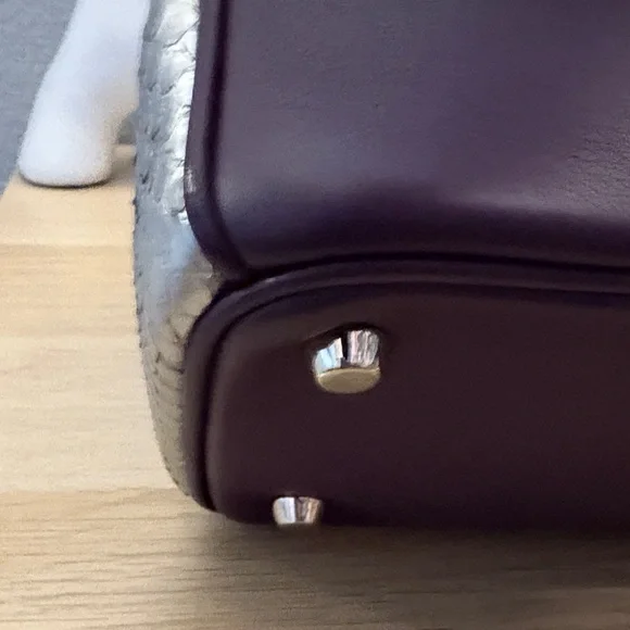 Beautiful Dior Tri-color Handbag with Crossbody Strap (medium) EUC with COA - Picture 12 of 16